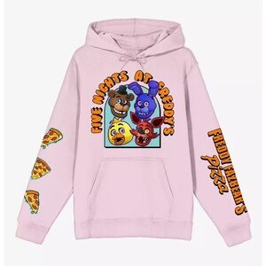 “Hot Topic” Pink Five Nights At Freddy’s Hoodie